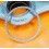 ROLEX GENUINE WATCH PART GMT 1675,16750 BIDIRECTIONAL WATCH SSTEEL BEZEL