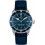 Breitling New Blue Watch Rubber 145S Diver Pro II Aerospace,Chronoliner,Chronomat,Airwolf Strap 22mm OEM