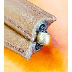 Sexy artistic Extensible Ladies Calfskin Brown color Watch strap Bracelet 16mm