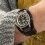 Handcrafted Genuine watches Bund Paul newman strap Horween Shell Cordovan Leather Watch Band Bracelet Chocolate color 20mm