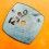 OMEGA 50's Vintage preowned Swiss Ladies Wrist Watch dial part Blue color