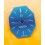 Omega Cadran Octogonal 16mm montres vintages dames Couleur bleu SWISS MADE