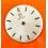 OMEGA 50's Vintage Swiss 17J Adj 2 Pos Ladies Wrist Watch Silver color & gold batons Dial 17mm