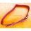VINTAGE 70's RARE BRACELET NATO PERLON DAMES 10mm ROUGE CERISE