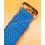 VINTAGE 70's RARE BRACELET NATO PERLON DAMES 10mm COULEUR BLEU