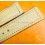 Collectable Vintage 21mm New Old Stock Cowhide leather strap watch bracelet beige color, Retro look