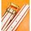Collectable Vintage 10mm New Old Stock Ladies Nylon Nato Strap White & Red colors Watch strap