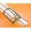 Collectable Vintage 10mm New Old Stock Ladies Nylon Nato Strap White & Red colors Watch strap