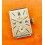 ROLEX Art Deco 1940 rare mouvement mécanique et cadran Modèle Montre rectangulaire Précision Chronomètre Ref 3861