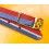 Collectable Vintage 8mm New Old Stock Ladies Nylon Nato Strap Red & blue colors Watch strap