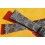 Genuine Alligator 20mm New Old Stock anthracit grey watch leather Strap for Rolex S/S gold filled Buckle