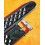 BRACELET RALLY VINTAGE CAOUTCHOUC TROPIC 18/19mm MONTRES RACING NOIR REF 1691 SWISS MADE