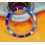 ROLEX INSERT LUNETTE BLEU MONTRES SUBMARINER DATE 16613, 16618, 16803, 16808 PERLE TRITIUM