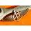 Breitling Logo écusson, symbole plastique doré Montres Breitling Ailé couleur dorée 6cm