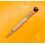Tournevis d'horloger acier antimagnétique SWISS MADE pour vis à fente ref 7822 1,30 N°4