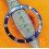 ROLEX RARE INSERT GRADUE LUNETTE BLEU MONTRES SUBMARINER DATE 16613,16618,16803,16808 PERLE LUMINOVA