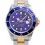 Rolex Submariner Date 18k Gold & 16613,16803,16808,16618 Watch Bezel Blue Insert Graduated Luminova pearl