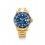 Rolex Submariner Date 18k Gold 16613,16803,16808,16618 Watch Bezel Blue Insert Graduated Luminova pearl