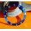 ROLEX RARE INSERT GRADUE LUNETTE BLEU MONTRES SUBMARINER DATE 16613,16618,16803,16808 PERLE TRITIUM