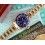 ROLEX RARE INSERT GRADUE LUNETTE BLEU MONTRES SUBMARINER DATE 16613,16618,16803,16808 PERLE TRITIUM