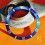 ROLEX RARE INSERT GRADUE LUNETTE BLEU MONTRES SUBMARINER DATE 16613,16618,16803,16808 PERLE TRITIUM