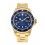 Rolex Submariner Date 18k Gold 16613,16803,16808,16618 Watch Bezel Blue Insert Graduated Tritium pearl