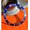 ROLEX RARE INSERT GRADUE LUNETTE BLEU MONTRES SUBMARINER DATE 16613,16618,16803,16808 PERLE LUMINOVA
