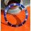 ROLEX RARE INSERT GRADUE LUNETTE BLEU MONTRES SUBMARINER DATE 16613,16618,16803,16808 PERLE LUMINOVA