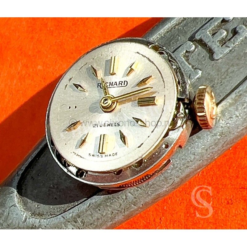 Montre Mécanique Ancienne RODOR Pour Dame - À Restaurer, Boîtier Plaqué Or, Fabriquée En Suisse
