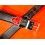 VINTAGE 70's LEATHER BLACK COLOR STYLE SIMILI WATCH STRAP UNION CORCELLES SWITZERLAND