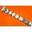 Watch Spare Accessorie Rolex 7204 Style Type Rivet Ladies bracelet 12mm rivits links