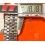 ZRC vintage Ssteel 17mm Old expendable, extensible Ssteel watch strap year 70's