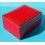 Vintage Genuine Cartier Red Leather Box storage ladies tank, basculante, ballon, panthère, santos