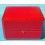 Vintage Genuine Cartier Red Leather Box storage mens tank, basculante, ballon, panthère, santos