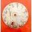 ROLEX Superb Original 60's OYSTERDATE Silver watch dial Ø27mm arrow head markers 6694, 6482 Manual Winding