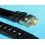ROLEX ORIGINAL BRACELET MONTRE CUIR CROCODILE NOIR SIGNE ROLEX 17mm AVEC BOUCLE ARDILLON PLAQUE OR