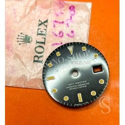 Rolex 80's Amazing Vintage GMT Master tritium 16750,16700 Cal 3075,3175 glossy Watch part dial