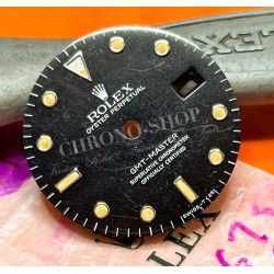 Rolex 80's Amazing Vintage GMT Master tritium 16750,16700 Cal 3075,3175 glossy Watch part dial