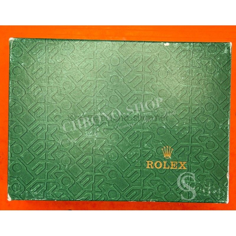 Rolex 80-90s Vintage Daytona 6263 YG 7205/8 YG bracelet Collectible Watch Green Box Storage Outer Box