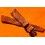 BRACELET MONTRES AUTHENTIQUE CUIR LEZARD MARRON 18mm EXTRA FIN