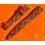 Vintages Retro leatherband 70's Brown black Lianas leather style watch strap 16mm for sale