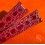 BRACELET MONTRES SIMILI CUIR CROCODILE 19mm EXTRA FIN COULEUR BORDEAUX