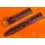 BRACELET MONTRES CUIR CROCODILE 19mm COULEUR CHOCOLAT