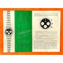 Rolex 1970 Vintage & Collectible Genuine Cosmograph Daytona Paul Newman 6239,6265 Booklet, manual german