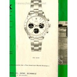 Rolex 1970 Vintage & Collectible Genuine Cosmograph Daytona Paul Newman 6239,6265 Booklet, manual german