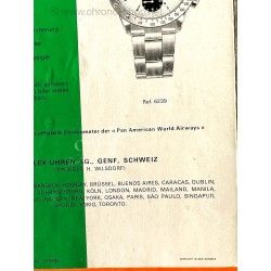 Rolex 1970 Vintage & Collectible Genuine Cosmograph Daytona Paul Newman 6239,6265 Booklet, manual german