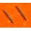 Breitling Genuine OEM Watch 20MM Two Spring Bar Pins For Metal Bracelet To Main Watch