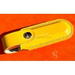 Breitling Goodie Accessorie Brand genuine Rare Yellow leather case 16GB USB key drive