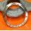 Rolex Original Tachymeter 18k White Gold Daytona Bezel 116519, 116510, 16519, 165109, 116509