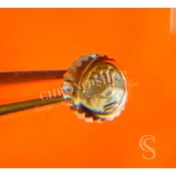 Rolex Rare & GENUINE Ø5.30mm Mint Ladies CROWN STEM 24-480-8 MONOBLOC 18K YELLOW GOLD TWINLOCK